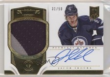 2013 Panini Dominion Peerless /50 Jacob Trouba #PP-JTR RPA Rookie Patch Auto RC