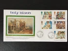 GB 1994 CHRISTMAS SET HOLY ISLAND FIRST DAY POSTMARK ON LIMITED EDITION COVER