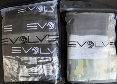 TWO EVOLVE 3 Packs by 2(X)ist 6  Boxer Brief Extra Large