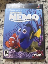Disney Pixar Finding Nemo PS2 Manual Included NTSC THQ Family Action Adventure