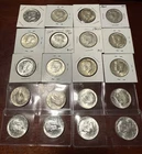 UNDER MELT!!! Qty: 20 Kennedy Half (1964) Full Roll $10 Face Silver