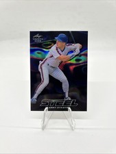 2023 Leaf Trinity Baseball Lenny Dykstra /49 Steel Lava S-44