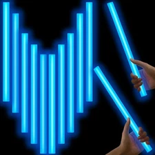 14 Inch Jumbo Glow Sticks 10 Pack Waterproof Bright Light Sticks for Parties