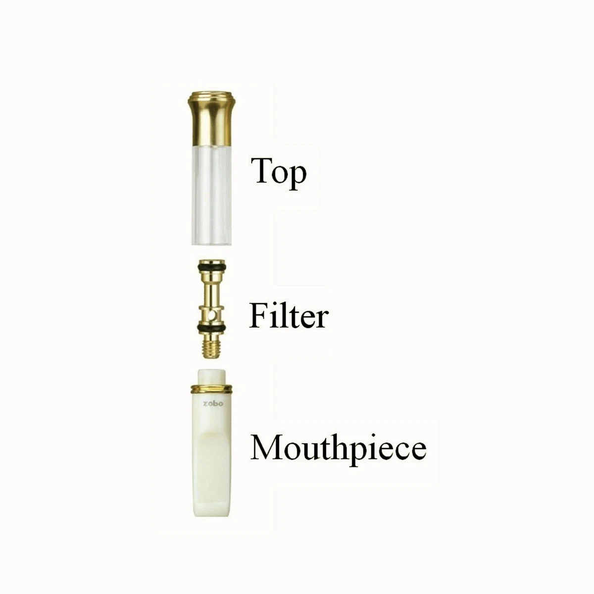 cigarette filter fear and loathing ZOBO Regular Size Cigarette Filter Holder Fear and Loathing Hunter S  Thompson