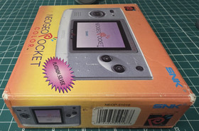 Neo Geo Pocket Color Platinum Silver (SNK, 1999) - Tested/Working - CIB - RARE!