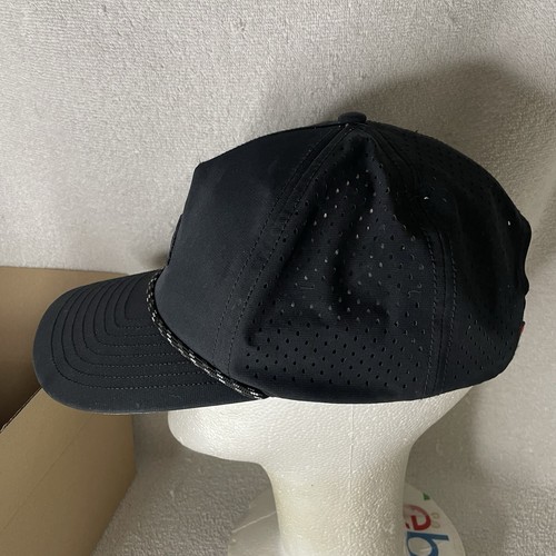 Quicksilver Rope Mesh Trucker Hat Adult OSFM Black Logo Surf Skate Snapback Cap - Bild 2 von 9