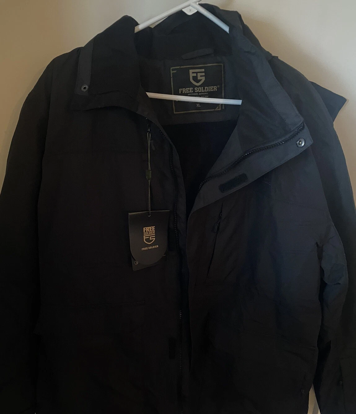 FREE SOLDIER Men's Waterproof Ski Jacket Fleece Lined Warm Winter Snow Coat
Opens in a new window or