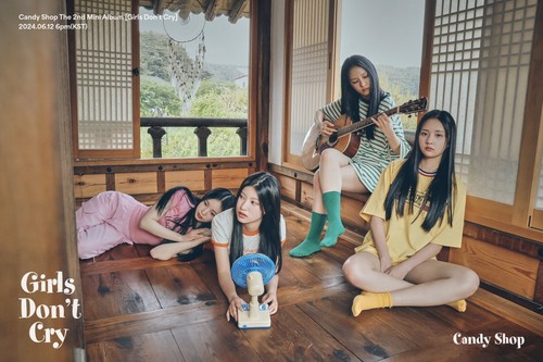 Candy Shop 2nd Mini Album Girls Don’t Cry CD+84p P.Book+2p Card+Sticker+F.Poster - Imagen 6 de 10