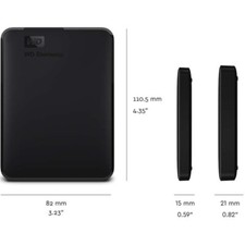 WD Western Digital 2TB Portable External Hard Drive USB 3.0 PLAYSTATION MAC PS5