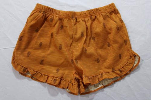 Carter's Girl's 2-Piece Pineapple Loose Fit Summer Pajama Set LB3 Yellow Size 8 - Picture 5 of 7