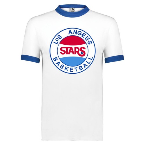 Maglietta Los Angeles Stars Ringer | Squadra di basket ABA - Foto 1 di 5