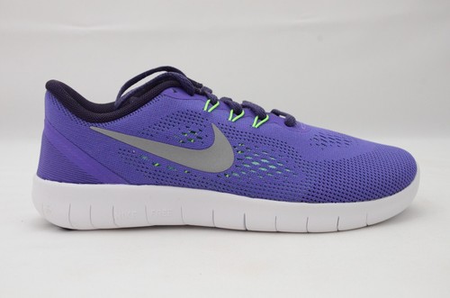 Nike Free RN (GS) Purple Youth Multiple Sizes New in Box NO Lid 833993 501 - 第 1/10 張圖片