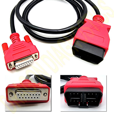 Diagnosekabel 15Pin Stecker Haupt OBD2 Kabel für Maxisys MS906 MS906TS