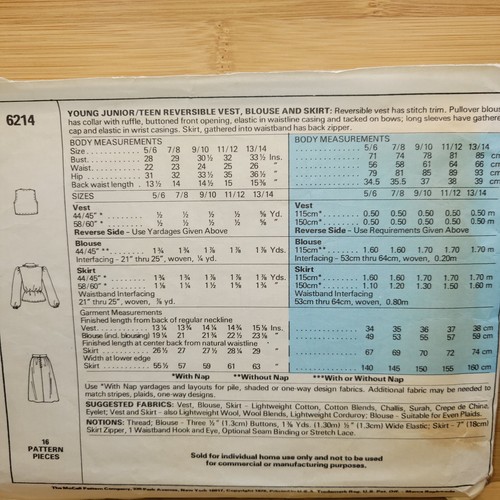 Misses Size 10-14 McCall's Sewing patterns ~ various designs ~ pick and choose - Picture 28 of 48