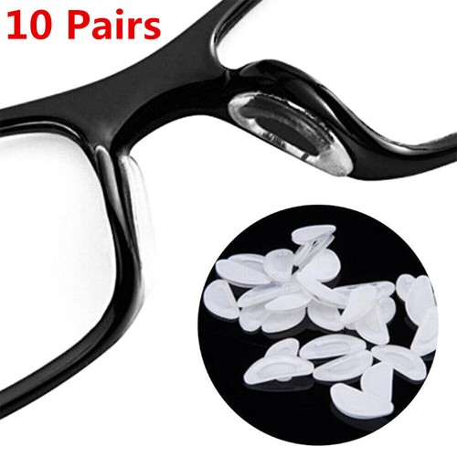 20 Paare Nasenpads für Brillen Selbstklebend Rutschfeste Brille Nasenpads, Nasen - Picture 11 of 26