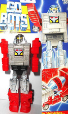 Gobots vintage BLOCK HEAD complete FULL CARD 1983 1984 machine robo MR-17 Cement