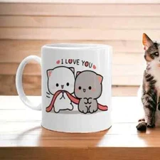 Bubu Dudu Love Connection Cute Mug to Gift