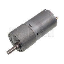 DC Gear Motor High Torque 37GB 12V 10rpm Long for DIY Robotics Arduino