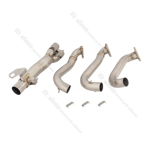 Slip On For Triumph Speed Triple 1200RR/RS 2022-2024 Exhaust Front Pipe Aluminum - Picture 2 of 6