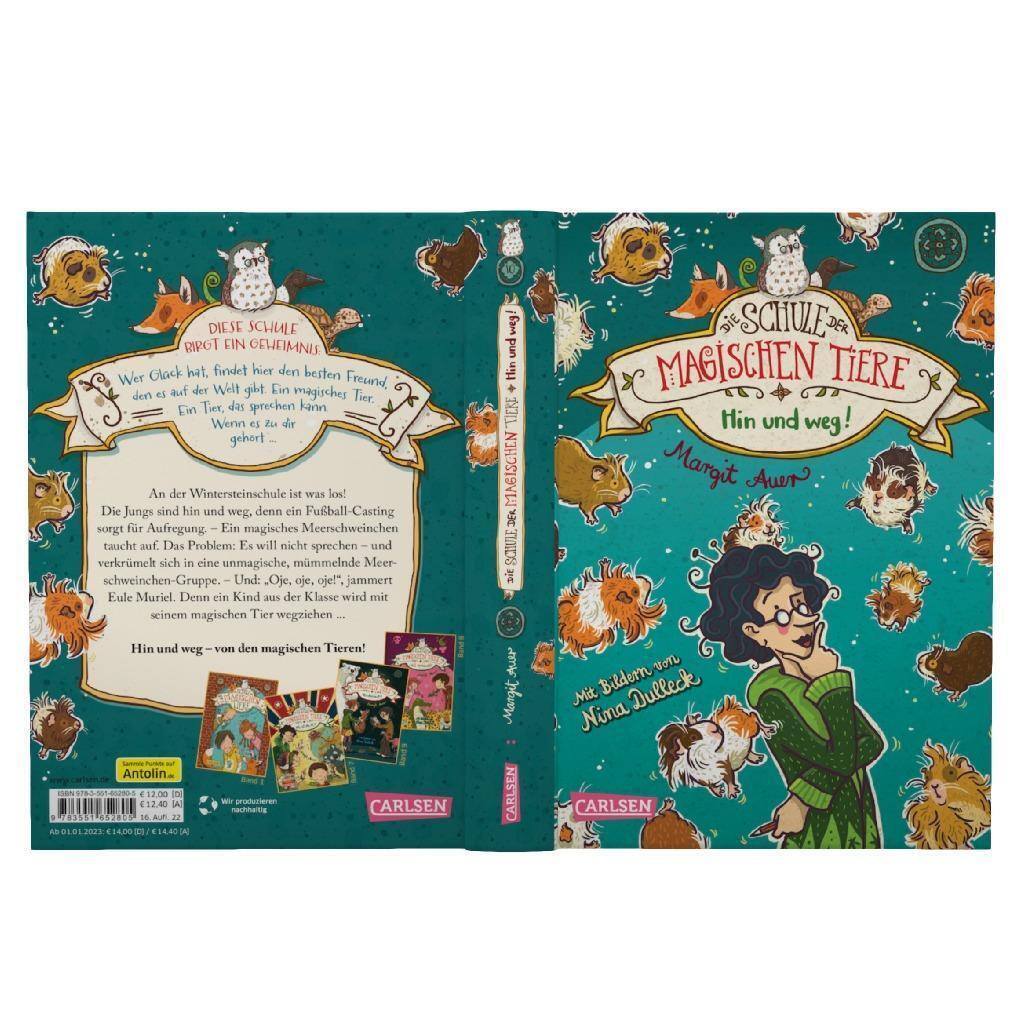 Thumbnail - Die Schule Der Magischen Tiere 10: Hin Und Weg - Margit Aue ...