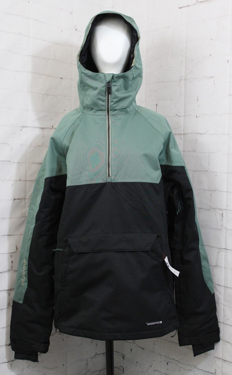 686 Renewal Insulated Anorak Snow Jacket Men's Large 686 Renewal Insulated Anorak Snow Jacket Men's Large