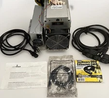 Bitmain Antminer L3+ with APW 3++ Power Supply, Scrypt (LTC, DOGE) 504 MH/s 240V