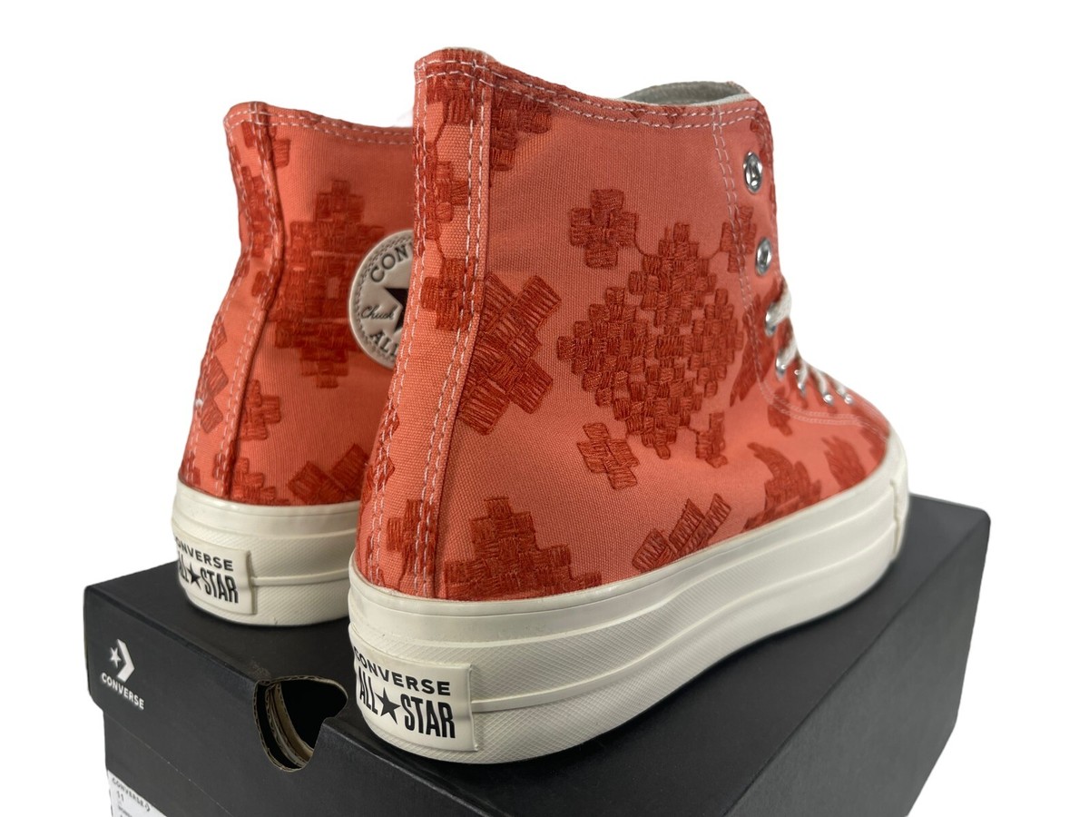 Converse Chuck Taylor Lift Platform Hi BRIGHT MADDER A02233C