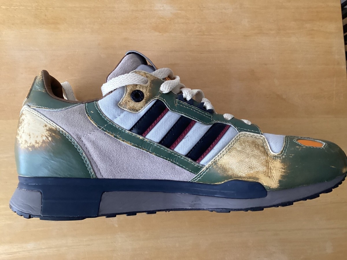 BOBA FETT Star Wars Bundle: Vintage Series Figure / ADIDAS ZX 800