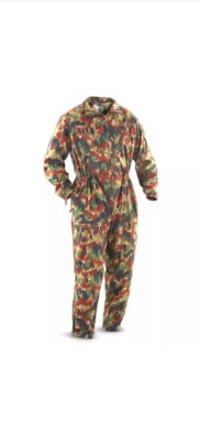 Rare Swiss M70 Alpenflage Tanker Coveralls, Grade 2 used Size