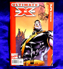 ULTIMATE X-MEN #5 WOLVERINE , MAGNETO , COLOSSUS , SIGNED BY ARTIST ADAM KUBERT 