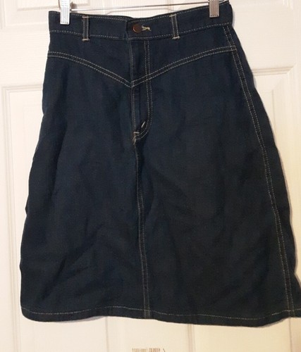 Chic Girl Blue Denim Casual Skirt 9