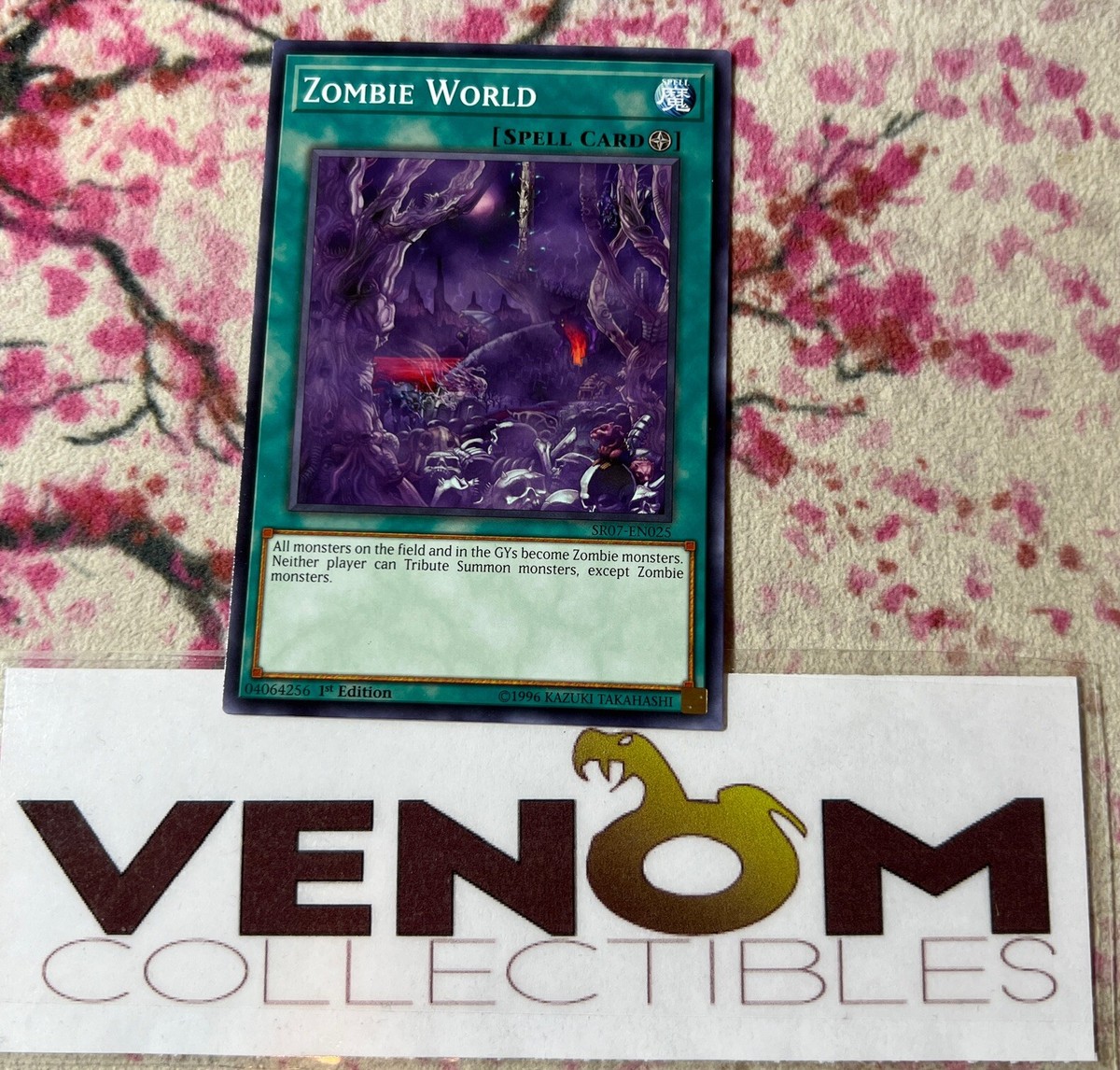 zombie world yugioh card Complete Custom Deck for Yu-Gi-Oh! Type monsters Zombie World (Green)