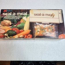 VINTAGE Seal-a-meal Model 4994 (made in USA / K-Mart) w/ Bags 1970's NEW UNUSED