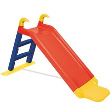 Scivolo Per Bambini in Plastica da Giardino Esterno  Gioco cm 141x60x78h