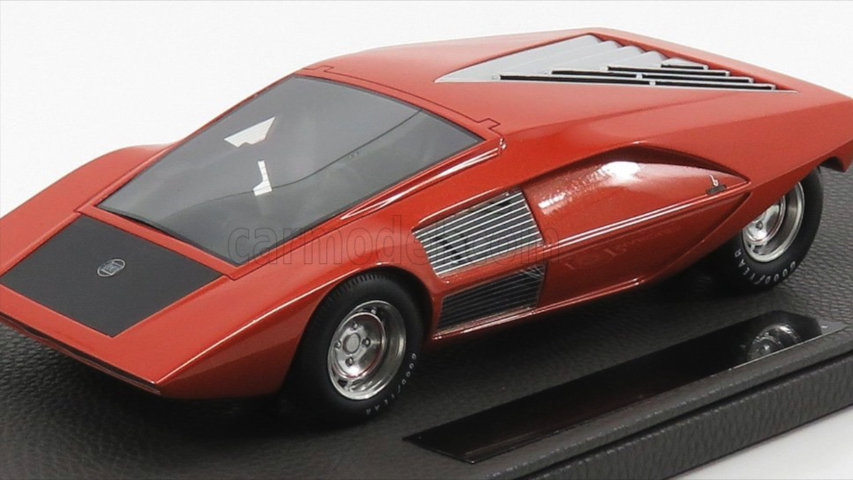 Topmarques 1/12 Lancia Stratos Zero Concept 1970 Reddish Brown