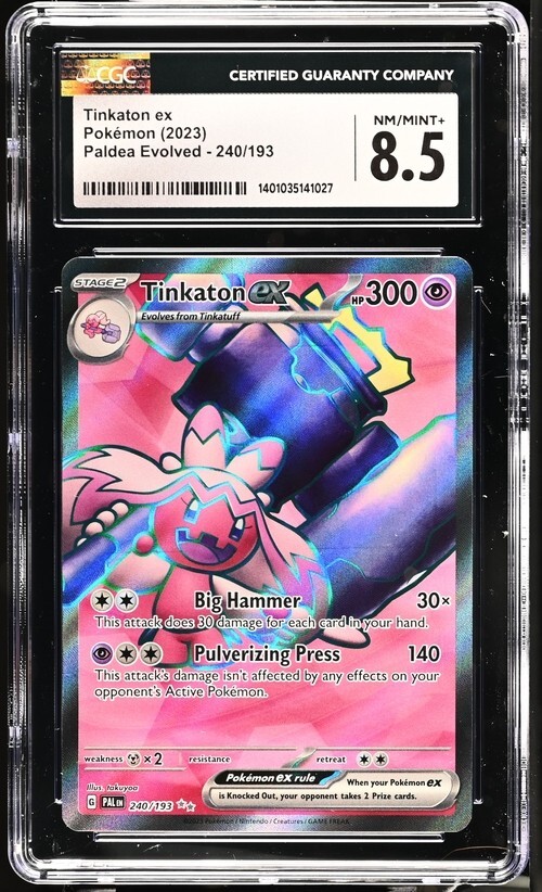 Tinkaton ex 240/193 Sv02: Paldea Evolved Holo for sale Tinkaton ex 240/193 Sv02: Paldea Evolved Holo for sale