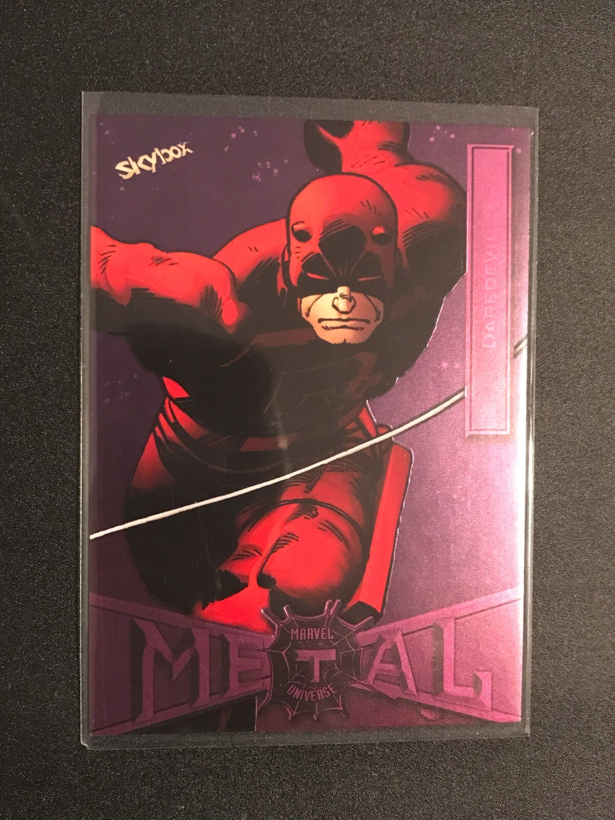 2022 Marvel Metal Spider-Man Light FX Pink 46/75 Daredevil #21