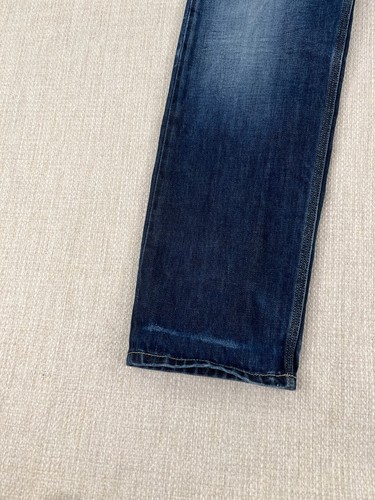 Diesel Krooley Slim Carrot Denim Jeans Herren 32x29 Blau Whiskering Italy Designer - Bild 7 von 22