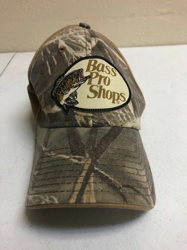 Bass Pro Shop Camo Fishing Hunting Hat 