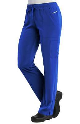 Maevn Pure Soft 7901 Ladies Relaxed-Fit Elastic Drawstring Cargo Pant Tall 33"