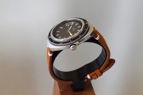 Watch Vintage Zenith A3637 diver 1000m Black - Imagen 14 de 17