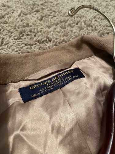 Brooks Brothers Vintage Camel Pea Coat 39RG - Picture 3 of 8