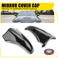 2pcs M Style Carbon Fiber Mirror Cover Caps For 2013-2020 Lexus IS300 IS350 EA