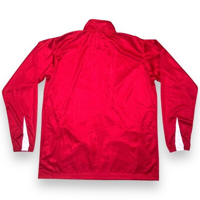【美品】Champion 赤 Vネック ジャケット M 美品】Champion 赤 Vネック ジャケット M - メルカリ
