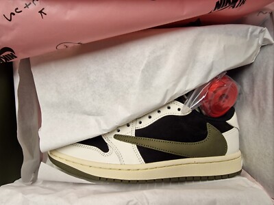 Jordan 1 Low Travis Scott Olive EU 37,5 | US 6,5 WMNS 