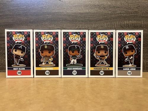 Funko Pop! MLB: Juego Completo Arraez Tatis Judge Olson Rodriguez Serie 13 (5) - Imagen 4 de 7