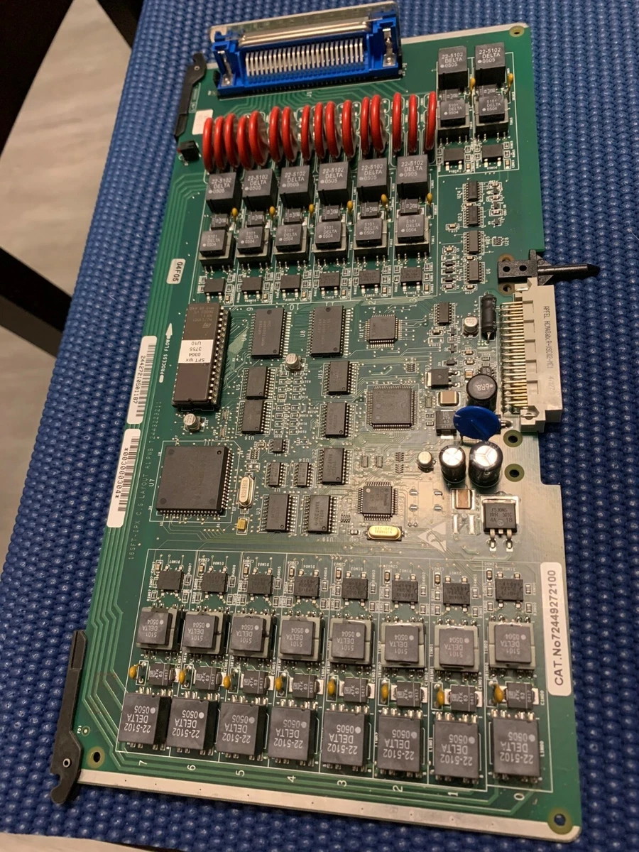 Tadiran Coral IPx 500 16SFT 16 Circuit Flex Set Station Card 72449272100 |  eBay