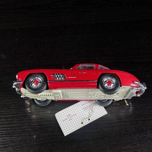 Franklin Mint 1954 Mercedes-Benz 300SL Gullwing Red 1:24 Scale No Box Or Papers - Picture 14 of 15