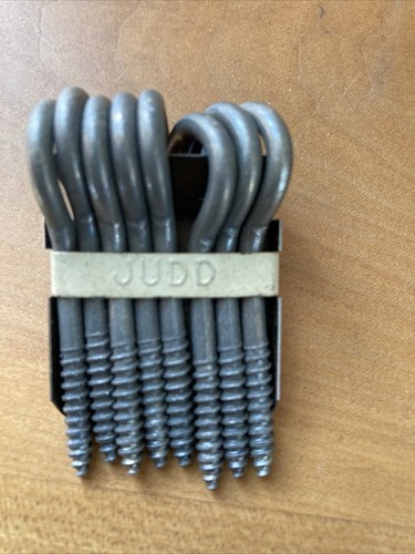 Rave Vintage KADMILITE Screw Hooks By H.L.Judd Co/11 Bundles Of 8 (88 Hooks) - Picture 3 of 9