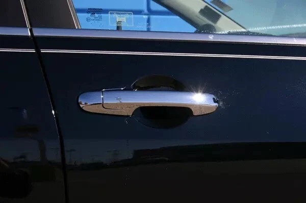 Capas de alça cromadas para sedã Honda Accord 4 portas 2003 2004 2005 2006 2007 - Imagem 4 de 4